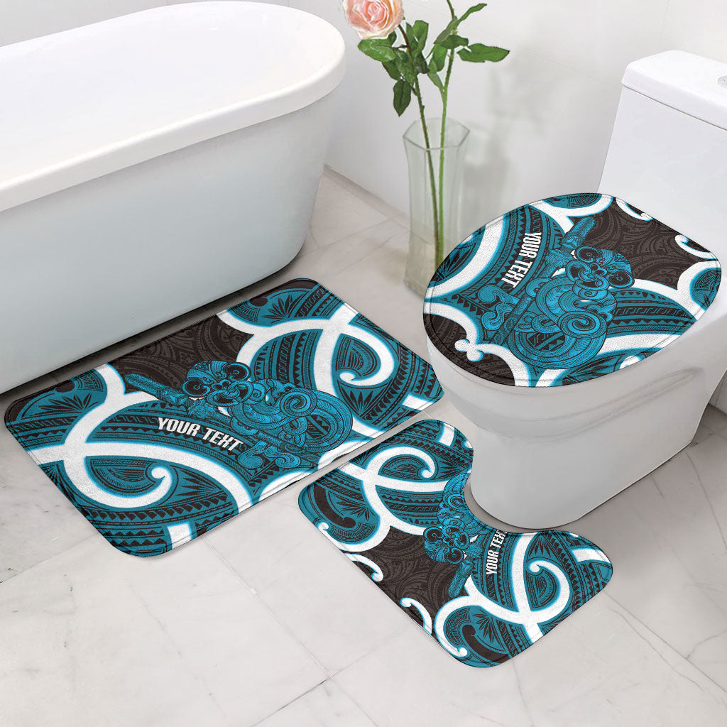 Kikorangi Aotearoa Atua Tumatauenga Personalised Bathroom Set Maori God Of War Tiki With Taiaha