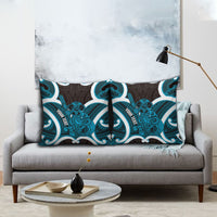Kikorangi Aotearoa Atua Tumatauenga Personalised Pillow Cover Maori God Of War Tiki With Taiaha