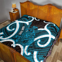 Kikorangi Aotearoa Atua Tumatauenga Personalised Quilt Maori God Of War Tiki With Taiaha