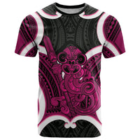 Mawhero Aotearoa Atua Tumatauenga Personalised T Shirt Maori God Of War Tiki With Taiaha