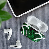 Kakariki Aotearoa Atua Tumatauenga Personalised AirPods Case Maori God Of War Tiki With Taiaha LT14 - Polynesian Pride