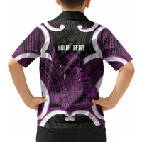 Waiporoporo Aotearoa Atua Tumatauenga Personalised Hawaiian Shirt Maori God Of War Tiki With Taiaha LT14 - Polynesian Pride