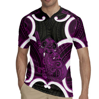Waiporoporo Aotearoa Atua Tumatauenga Personalised Rugby Jersey Maori God Of War Tiki With Taiaha LT14 - Polynesian Pride