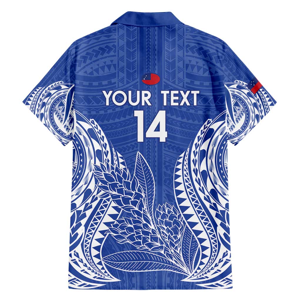 Custom Manu Samoa Rugby 2024 Family Matching Summer Maxi Dress and Hawaiian Shirt Go Champions Samoan Tattoo