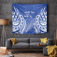Custom Manu Samoa Rugby 2024 Tapestry Go Champions Samoan Tattoo