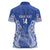 Custom Manu Samoa Rugby 2024 Women Polo Shirt Go Champions Samoan Tattoo