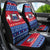 Personalised Samoa Christmas Car Seat Cover Samoan Coat Of Arms Manuia Le Kirisimas LT14 - Polynesian Pride