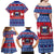Personalised Samoa Christmas Family Matching Off Shoulder Maxi Dress and Hawaiian Shirt Samoan Coat Of Arms Manuia Le Kirisimas LT14 - Polynesian Pride