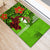 Personalised Hawaii Christmas Rubber Doormat Mele Kalikimaka Kakau Polynesian Shark Tattoo LT14 - Polynesian Pride