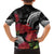 Personalized Mele Kalikimaka Hawaii Family Matching Summer Maxi Dress and Hawaiian Shirt I'iwi Bird With Ohia Lehua - Black Color