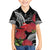 Personalized Mele Kalikimaka Hawaii Family Matching Summer Maxi Dress and Hawaiian Shirt I'iwi Bird With Ohia Lehua - Black Color