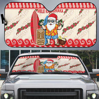 Hawaii Christmas Six Seven Auto Sun Shade Mele Kalikimaka Funny Santa 67 Gen Alpha Slang - Polynesian Pride
