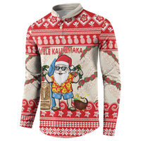 Hawaii Christmas Six Seven Button Sweatshirt Mele Kalikimaka Funny Santa 67 Gen Alpha Slang - Polynesian Pride