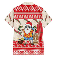 Hawaii Christmas Six Seven Family Matching Tank Maxi Dress and Hawaiian Shirt Mele Kalikimaka Funny Santa 67 Gen Alpha Slang - Polynesian Pride
