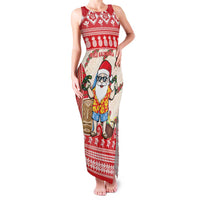 Hawaii Christmas Six Seven Family Matching Tank Maxi Dress and Hawaiian Shirt Mele Kalikimaka Funny Santa 67 Gen Alpha Slang - Polynesian Pride