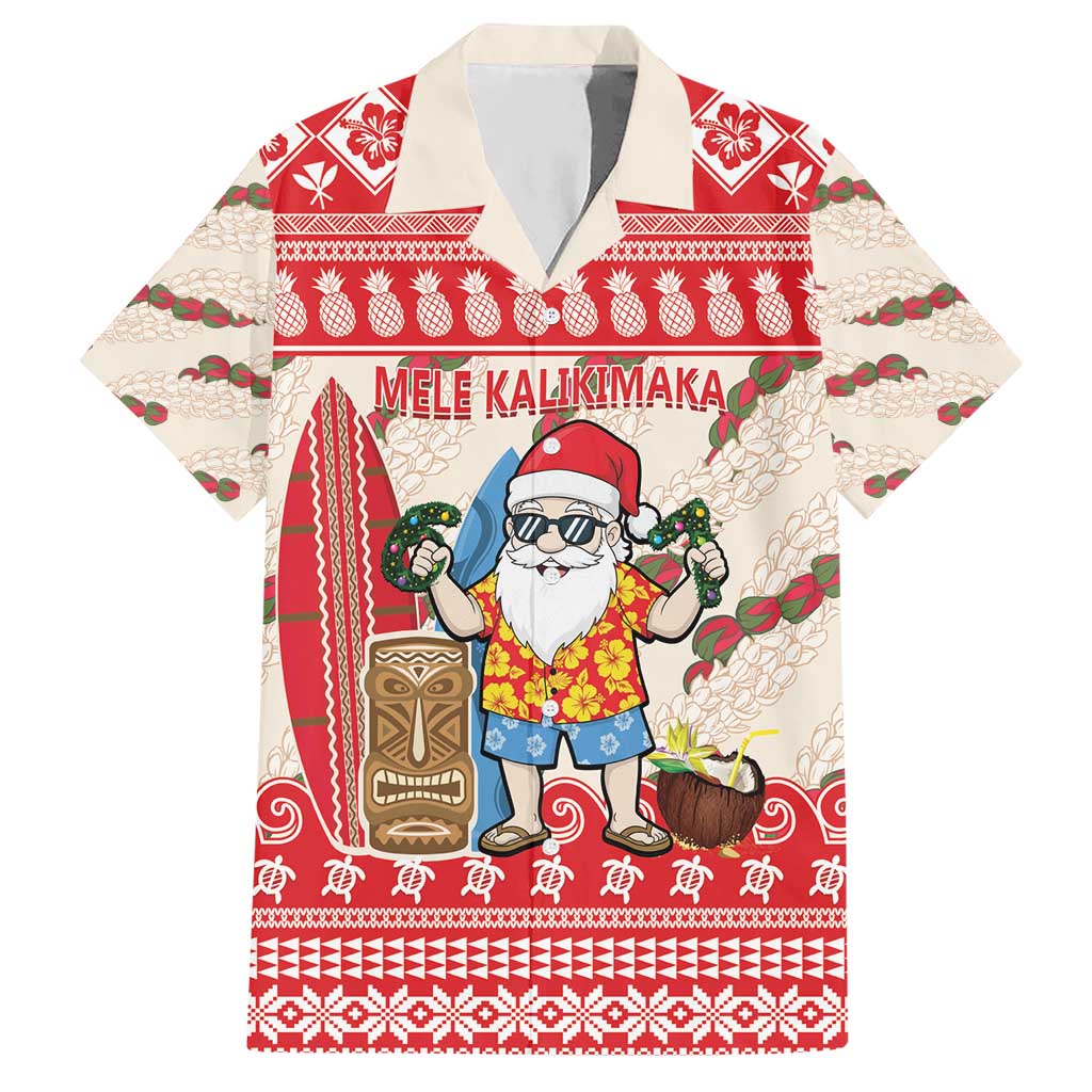 Hawaii Christmas Six Seven Hawaiian Shirt Mele Kalikimaka Funny Santa 67 Gen Alpha Slang - Polynesian Pride