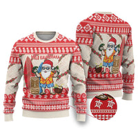 Hawaii Christmas Six Seven Ugly Christmas Sweater Mele Kalikimaka Funny Santa 67 Gen Alpha Slang - Polynesian Pride
