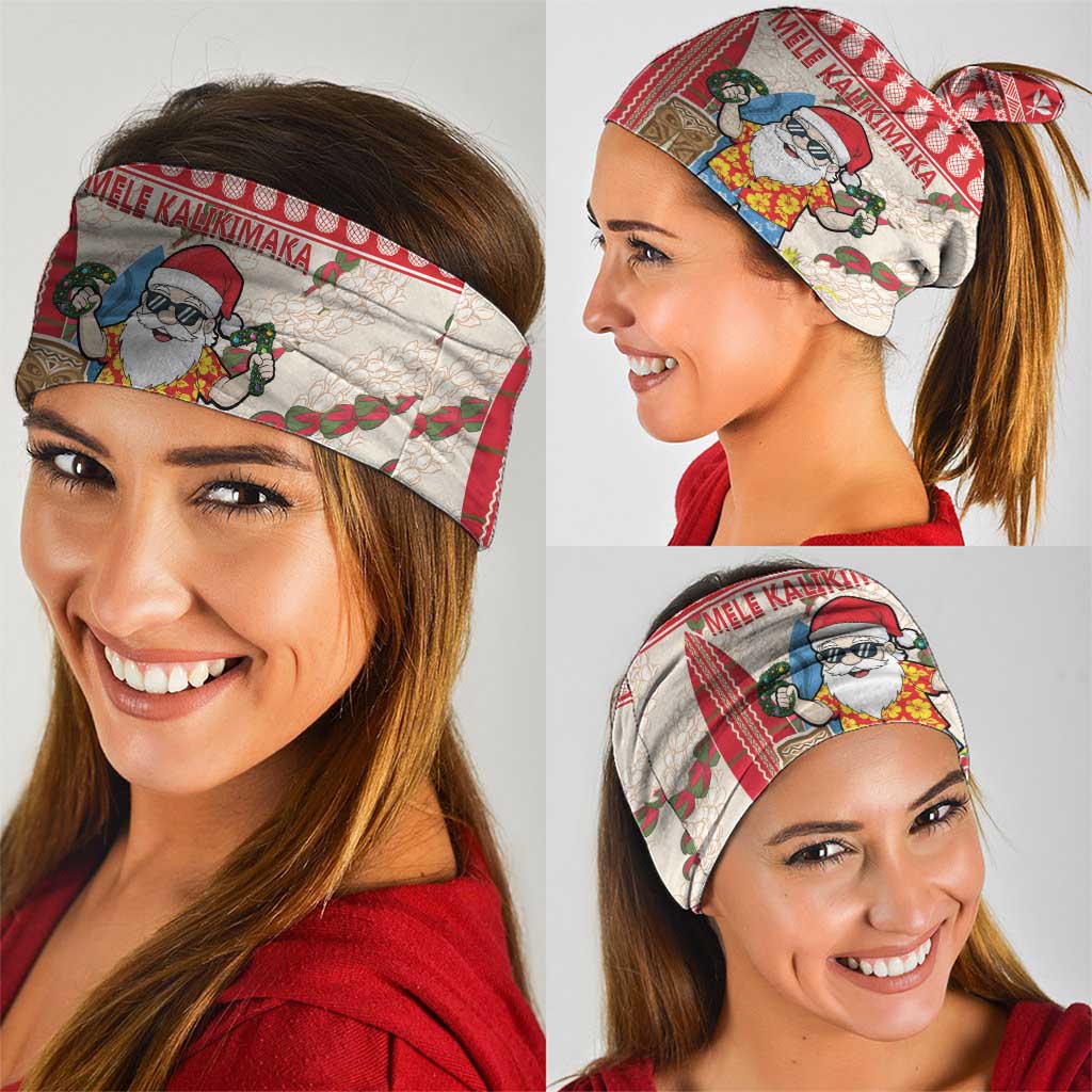 Hawaii Christmas Six Seven Neck Gaiter Mele Kalikimaka Funny Santa 67 Gen Alpha Slang - Polynesian Pride