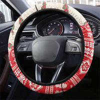 Hawaii Christmas Six Seven Steering Wheel Cover Mele Kalikimaka Funny Santa 67 Gen Alpha Slang - Polynesian Pride