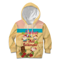 Aloha Hawaii Mele Kalikimaka Kid Hoodie Beachy Funny Santa Hawaiian Lei - Polynesian Pride
