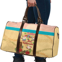 Aloha Hawaii Mele Kalikimaka Travel Bag Beachy Funny Santa Hawaiian Lei - Polynesian Pride