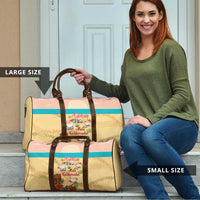 Aloha Hawaii Mele Kalikimaka Travel Bag Beachy Funny Santa Hawaiian Lei - Polynesian Pride