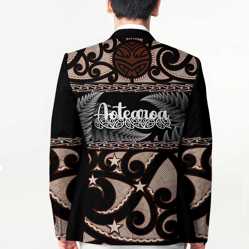 Kia Ora New Zealand Blazer Aotearoa Proud Maori Silver Fern - Polynesian Pride