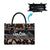Kia Ora New Zealand Leather Bag Aotearoa Proud Maori Silver Fern - Polynesian Pride