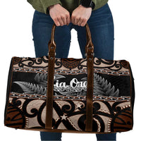 Kia Ora New Zealand Travel Bag Aotearoa Proud Maori Silver Fern - Polynesian Pride