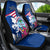 Guam Martin Luther King Jr Day Car Seat Cover I Have A Dream Guahan Seal With Bougainvillea LT14 - Polynesian Pride