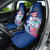 Guam Martin Luther King Jr Day Car Seat Cover I Have A Dream Guahan Seal With Bougainvillea LT14 - Polynesian Pride