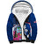 Guam Martin Luther King Jr Day Sherpa Hoodie I Have A Dream Guahan Seal With Bougainvillea LT14 Unisex Blue - Polynesian Pride
