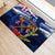 Australia And New Zealand ANZAC Day Rubber Doormat Lest We Forget Silver Fern With Golden Wattle LT14 - Polynesian Pride