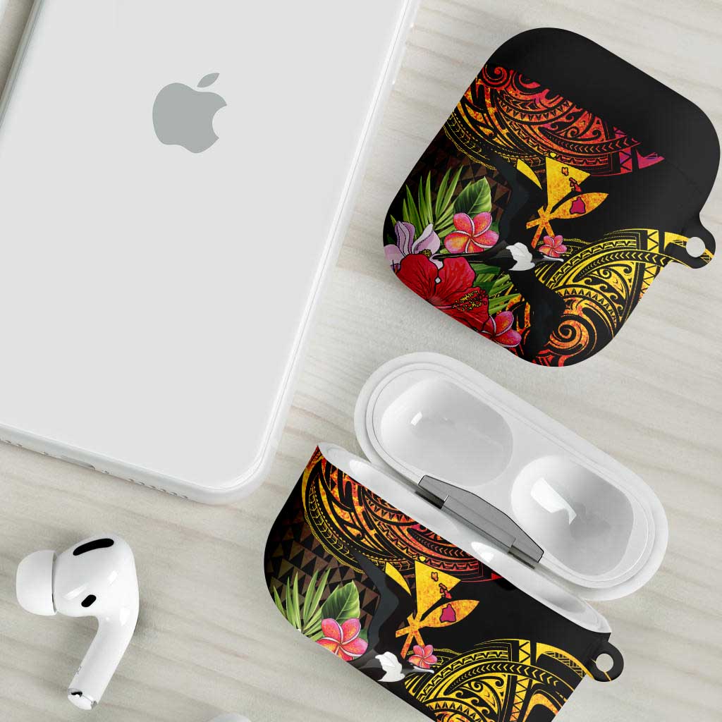 Hawaii Iwa Bird AirPods Case Great Frigatebird Kanaka Tropical Hippie Style - Polynesian Pride