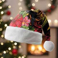Hawaii Iwa Bird Christmas Santa Hat Great Frigatebird Kanaka Tropical Hippie Style - Polynesian Pride