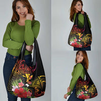 Hawaii Iwa Bird Grocery Bag Great Frigatebird Kanaka Tropical Hippie Style - Polynesian Pride