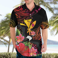 Hawaii Iwa Bird Hawaiian Shirt Great Frigatebird Kanaka Tropical Hippie Style - Polynesian Pride