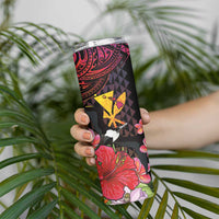 Hawaii Iwa Bird Skinny Tumbler Great Frigatebird Kanaka Tropical Hippie Style - Polynesian Pride