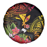 Hawaii Iwa Bird Spare Tire Cover Great Frigatebird Kanaka Tropical Hippie Style - Polynesian Pride