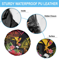 Hawaii Iwa Bird Spare Tire Cover Great Frigatebird Kanaka Tropical Hippie Style - Polynesian Pride