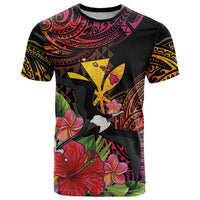 Hawaii Iwa Bird T Shirt Great Frigatebird Kanaka Tropical Hippie Style - Polynesian Pride