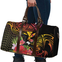 Hawaii Iwa Bird Travel Bag Great Frigatebird Kanaka Tropical Hippie Style - Polynesian Pride
