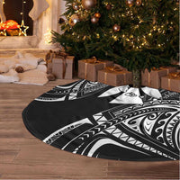 Hawaii Iwa Bird Tree Skirt Great Frigatebird Kanaka Tropical Flowers - Polynesian Pride