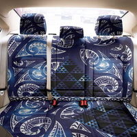 Matariki New Zealand Back Car Seat Cover NZ Niho Taniwha Maori New Year Blue Galaxy