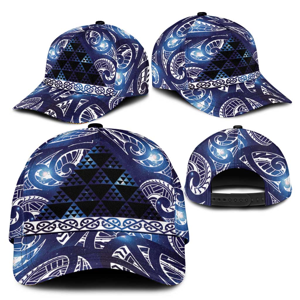 Matariki New Zealand Classic Cap NZ Niho Taniwha Maori New Year Blue Galaxy LT14 - Polynesian Pride