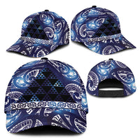 Matariki New Zealand Classic Cap NZ Niho Taniwha Maori New Year Blue Galaxy LT14 - Polynesian Pride