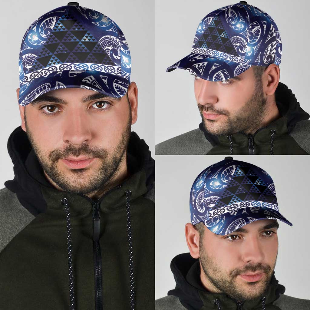 Matariki New Zealand Classic Cap NZ Niho Taniwha Maori New Year Blue Galaxy LT14 - Polynesian Pride