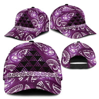 Matariki New Zealand Classic Cap NZ Niho Taniwha Maori New Year Purple Galaxy LT14 - Polynesian Pride