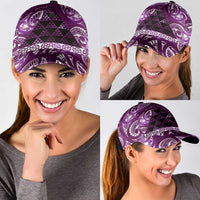 Matariki New Zealand Classic Cap NZ Niho Taniwha Maori New Year Purple Galaxy LT14 - Polynesian Pride