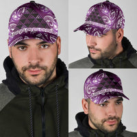 Matariki New Zealand Classic Cap NZ Niho Taniwha Maori New Year Purple Galaxy LT14 - Polynesian Pride